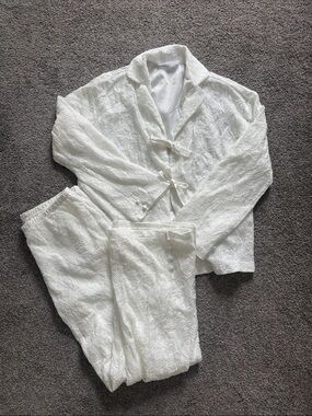 Waverles Lace and Sequin Pajamas